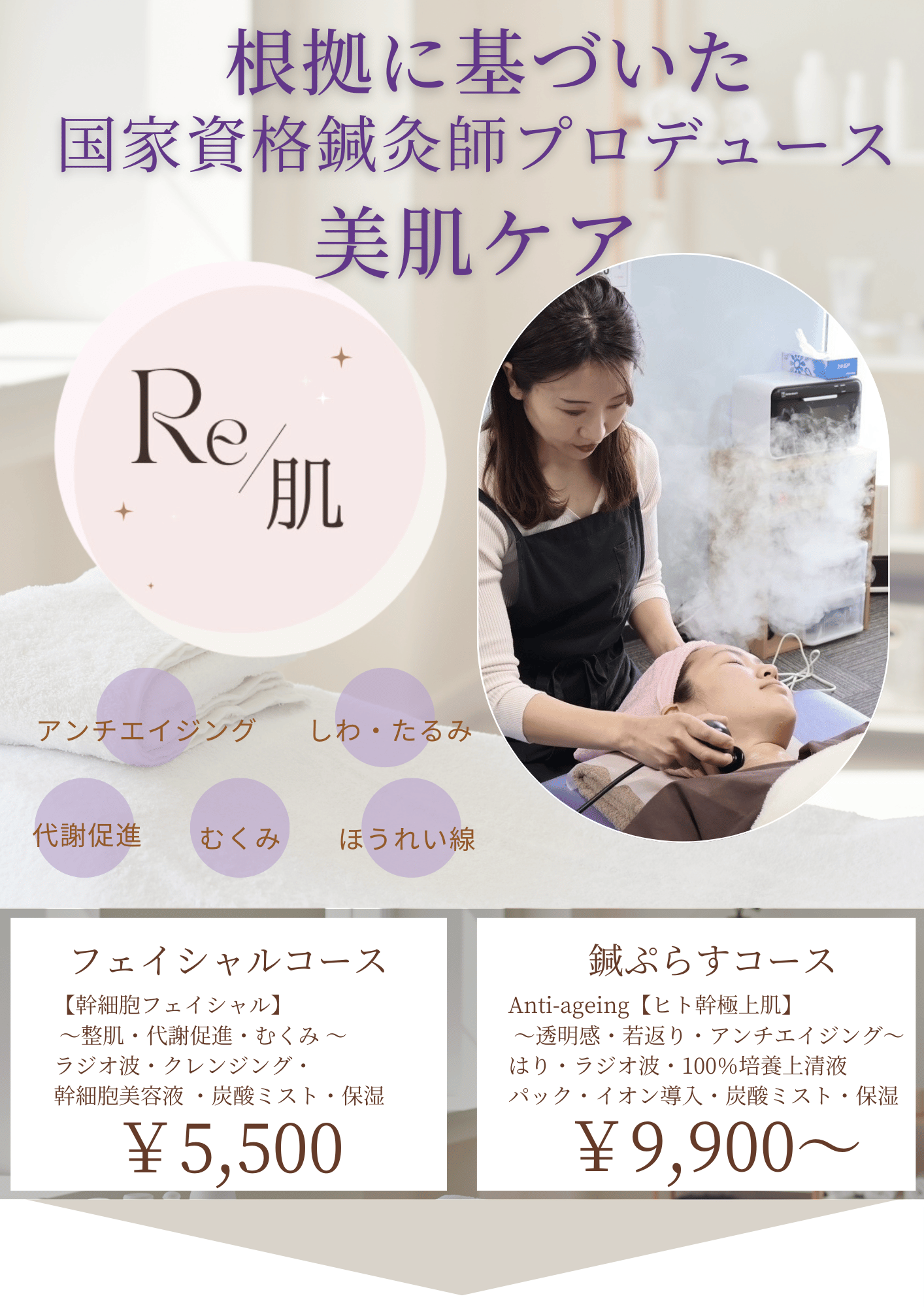 Re/肌 紹介ページ